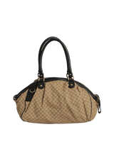 MEDIUM DIAMANTE CANVAS SUKEY TOTE