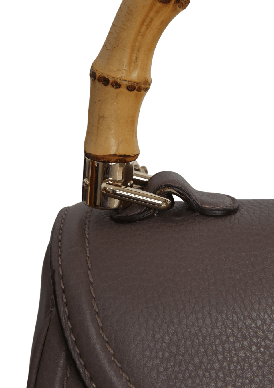 BOLSA GUCCI MEDIUM NEW BAMBOO TOP HANDLE ROXO ORIGINAL – Gringa