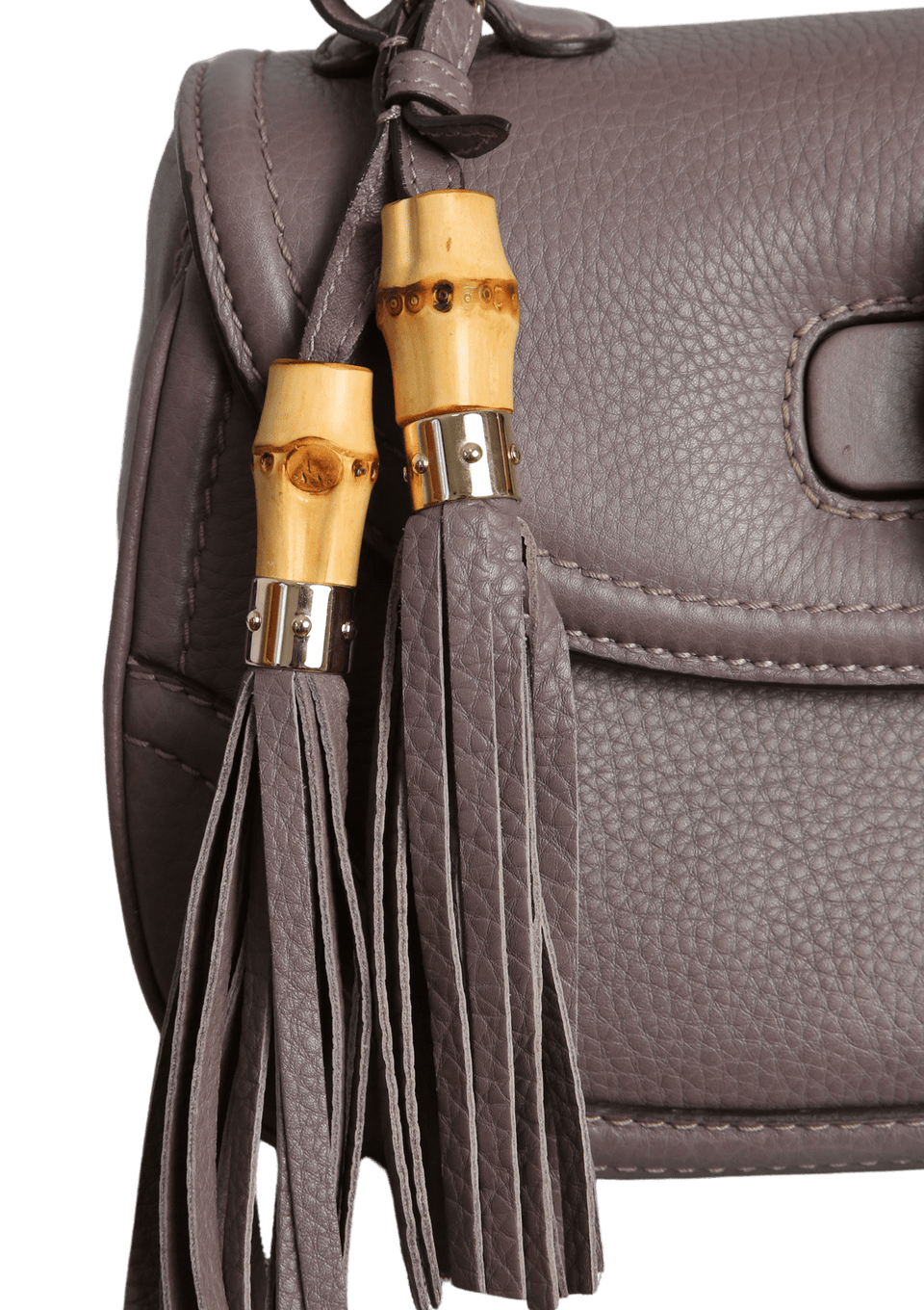 BOLSA GUCCI MEDIUM NEW BAMBOO TOP HANDLE ROXO ORIGINAL – Gringa