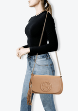 MEDIUM SOHO CHAIN FLAP BAG