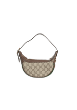 MINI GG SUPREME WEB HALF-MOON HOBO