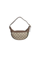MINI GG SUPREME WEB HALF-MOON HOBO
