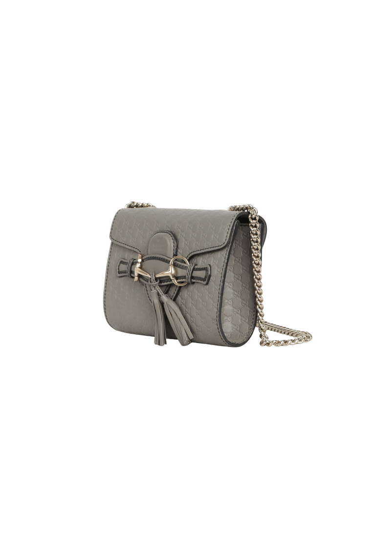 MINI MICROGUCCISSIMA EMILY BAG