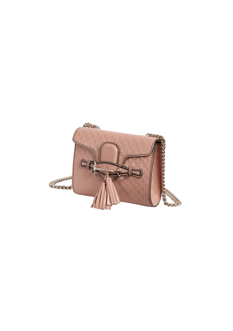 MINI MICROGUCCISSIMA EMILY BAG