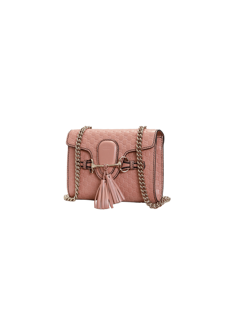 MINI MICROGUCCISSIMA EMILY BAG