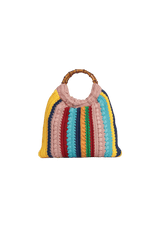 MULTICOLORED 1955 HORSEBIT CROCHET