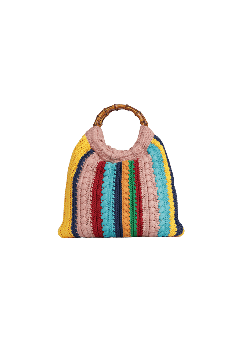 MULTICOLORED 1955 HORSEBIT CROCHET