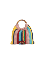 MULTICOLORED 1955 HORSEBIT CROCHET