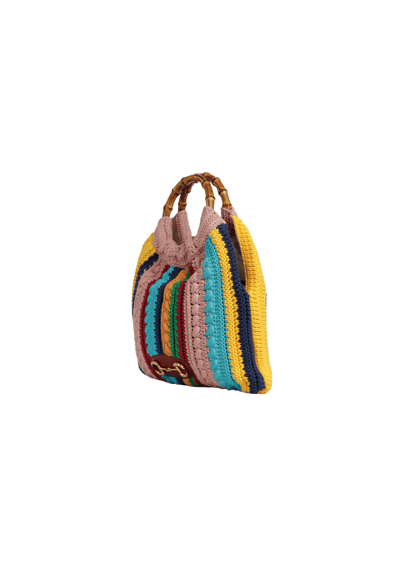 MULTICOLORED 1955 HORSEBIT CROCHET