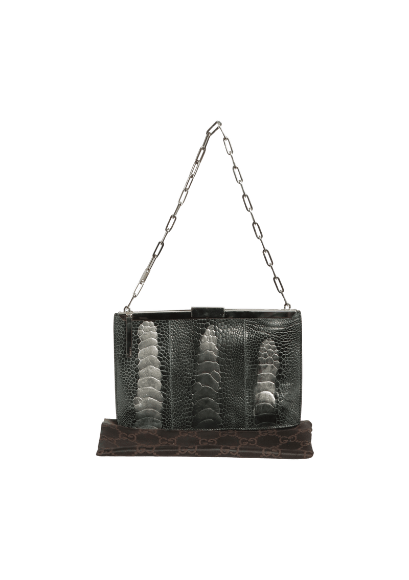 OSTRICH LEG BAG