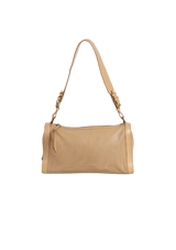 PERFORATED LEATHER SHOULDER BAG