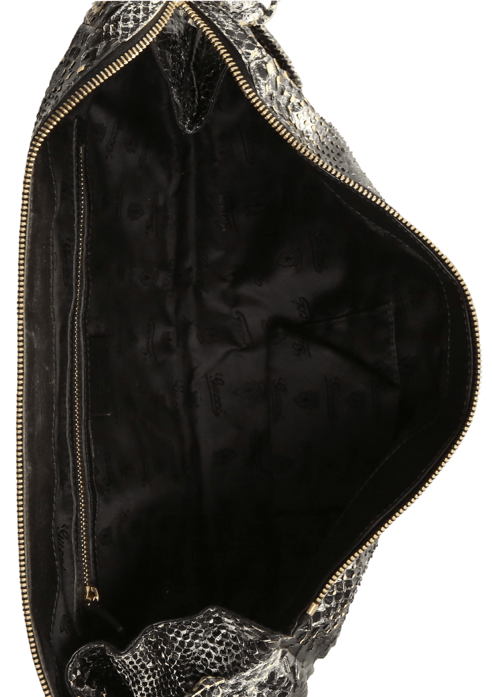 BOLSA GUCCI PYTHON HYSTERIA CLUTCH PRETA ORIGINAL – Gringa BOLSA GUCCI PYTHON HYSTERIA CLUTCH PRETA ORIGINAL – Gringa