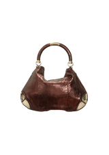 PYTHON LARGE INDY HOBO BAG