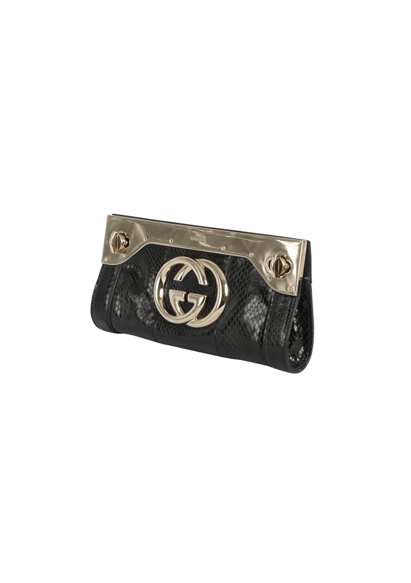 PYTHON STARLIGHT CLUTCH