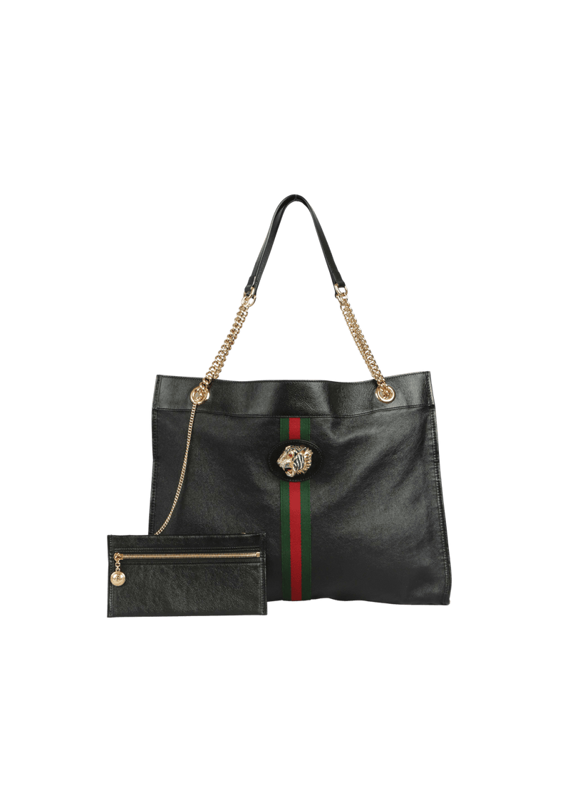 Bolsa Gucci Rajah preta - Top Luxo