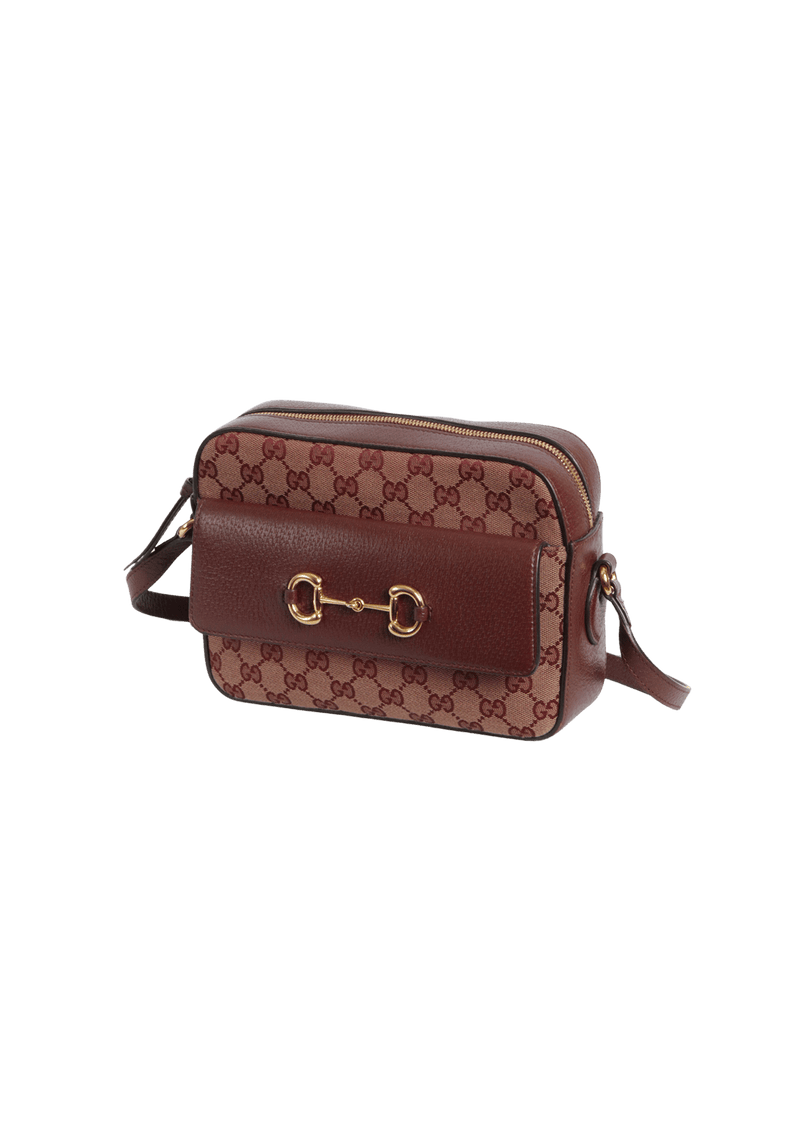 SMALL GG CANVAS HORSEBIT 1955 BAG