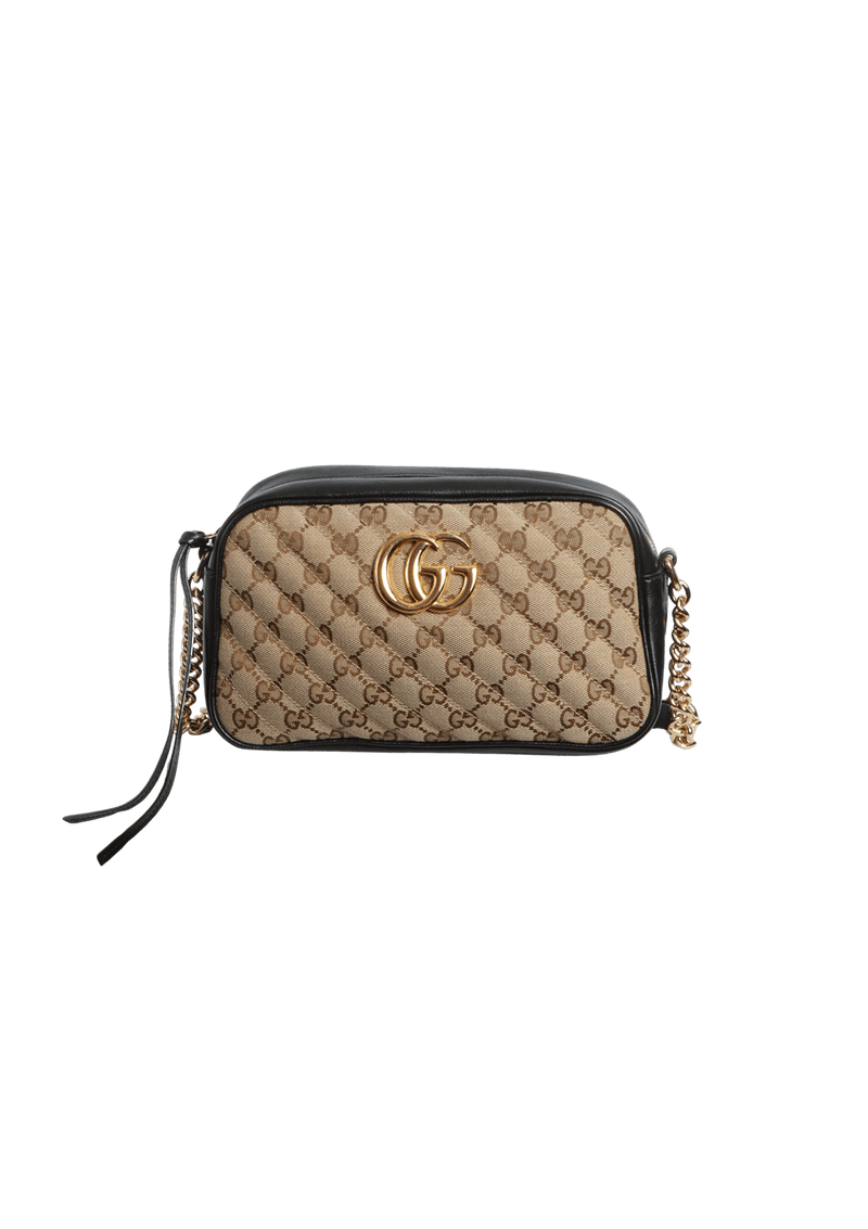 SMALL GG CANVAS MARMONT CAMERA BAG