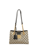 SMALL GG SUPREME PADLOCK TOTE