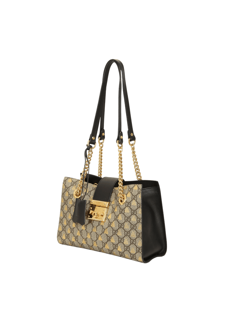 SMALL GG SUPREME PADLOCK TOTE