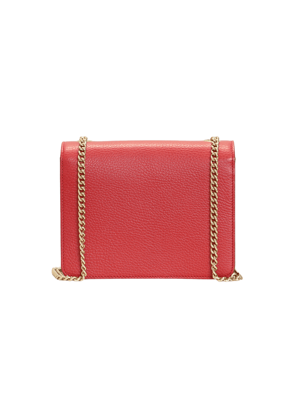BOLSA GUCCI SMALL INTERLOCKING G DOLLAR VERMELHA ORIGINAL – Gringa