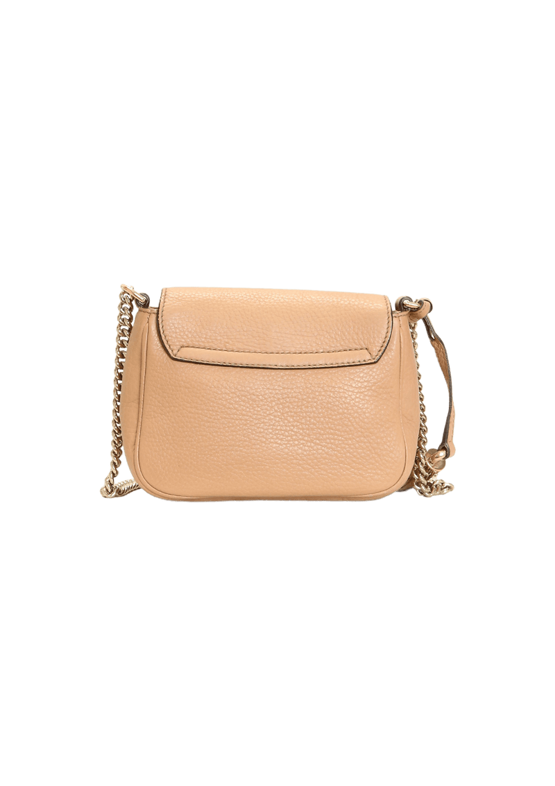 SMALL SOHO CHAIN FLAP BAG