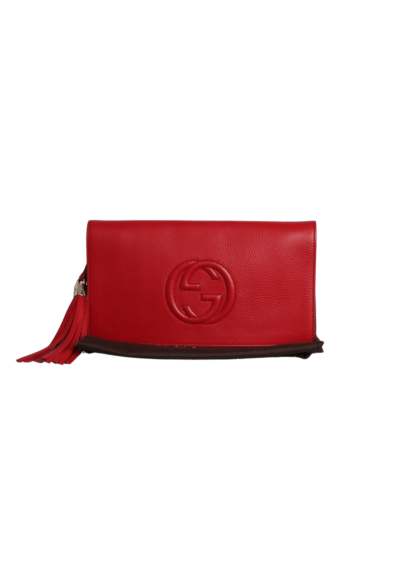Gucci soho 2025 clutch bag