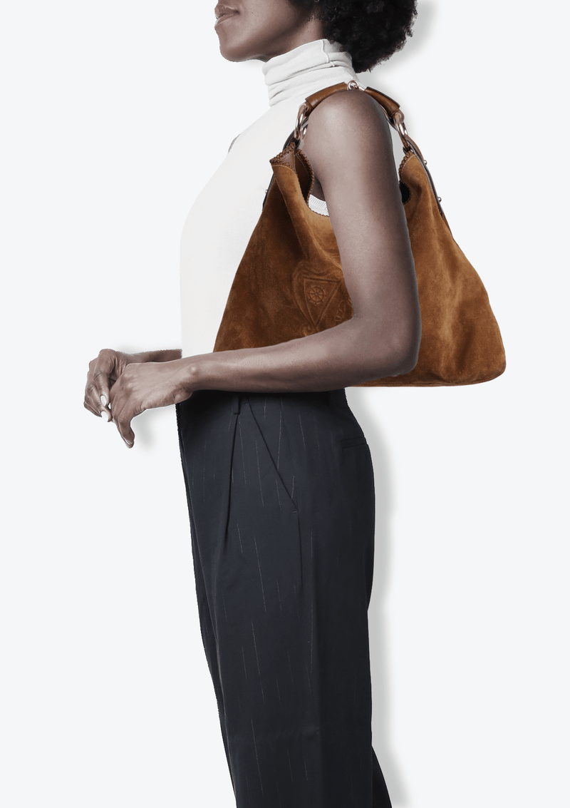 SUEDE HORSEBIT HOBO