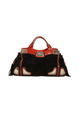 SUEDE RACE TOTE