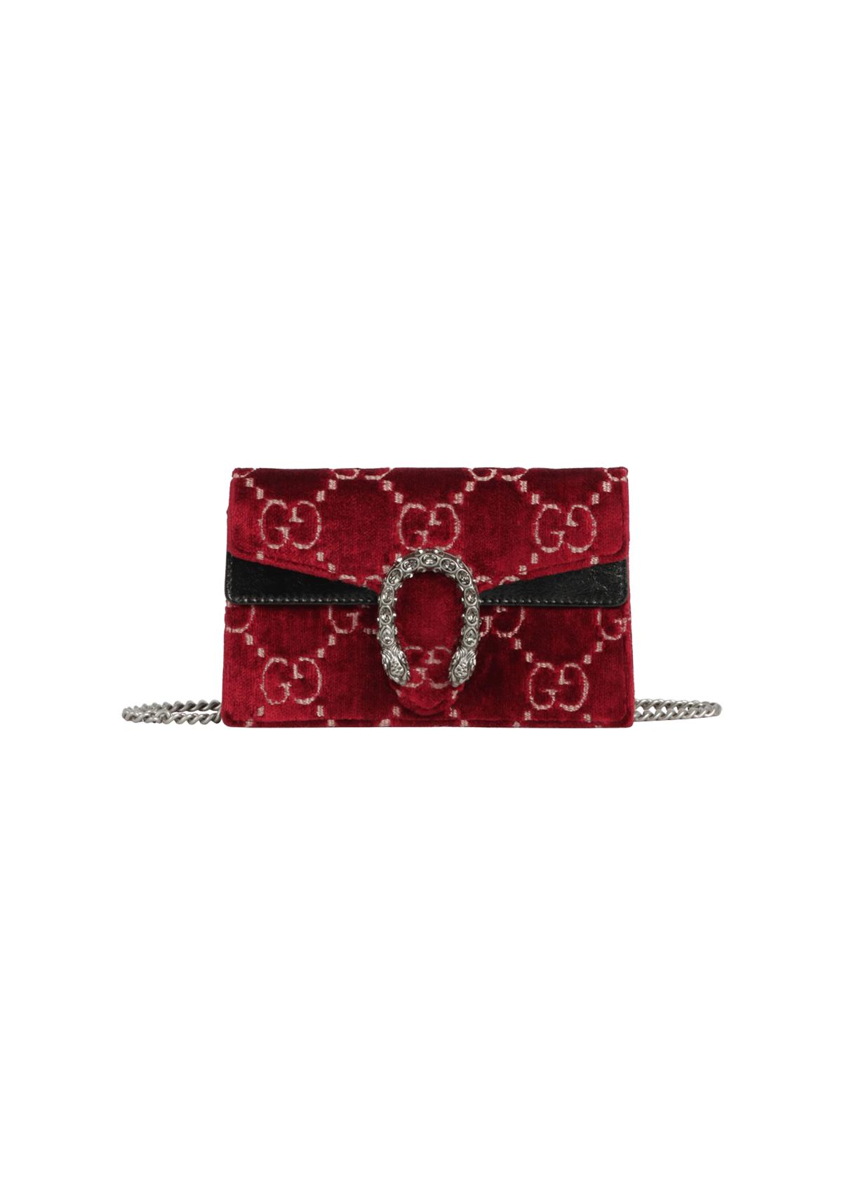 BOLSA GUCCI VELVET DIONYSUS SUPER MINI VINHO ORIGINAL – Gringa