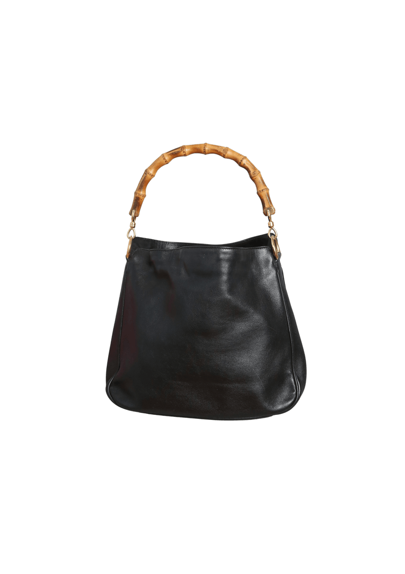 VINTAGE BAMBOO LEATHER BAG