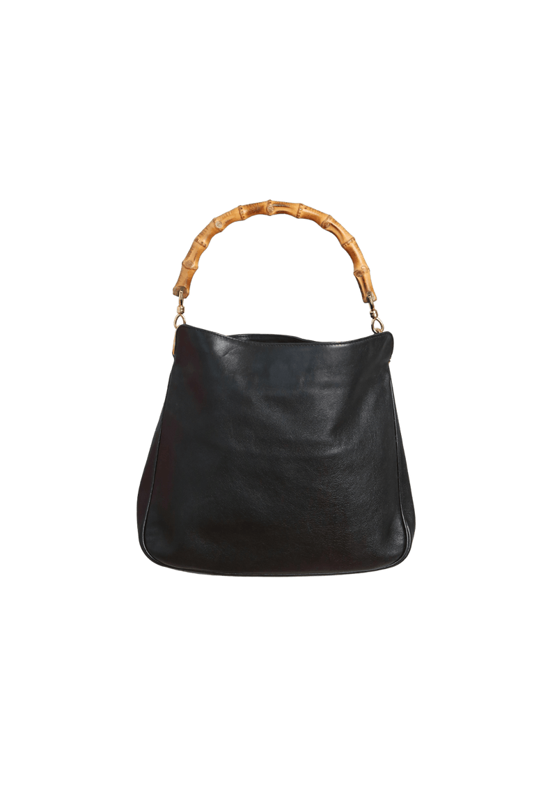 VINTAGE BAMBOO LEATHER BAG