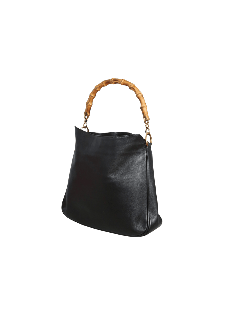 VINTAGE BAMBOO LEATHER BAG