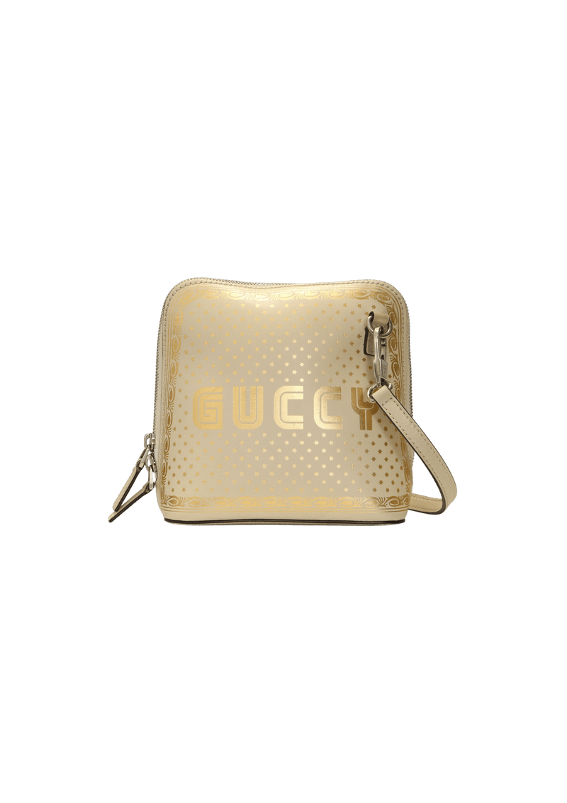 X SEGA GUCCY STARS MINI DOME BAG