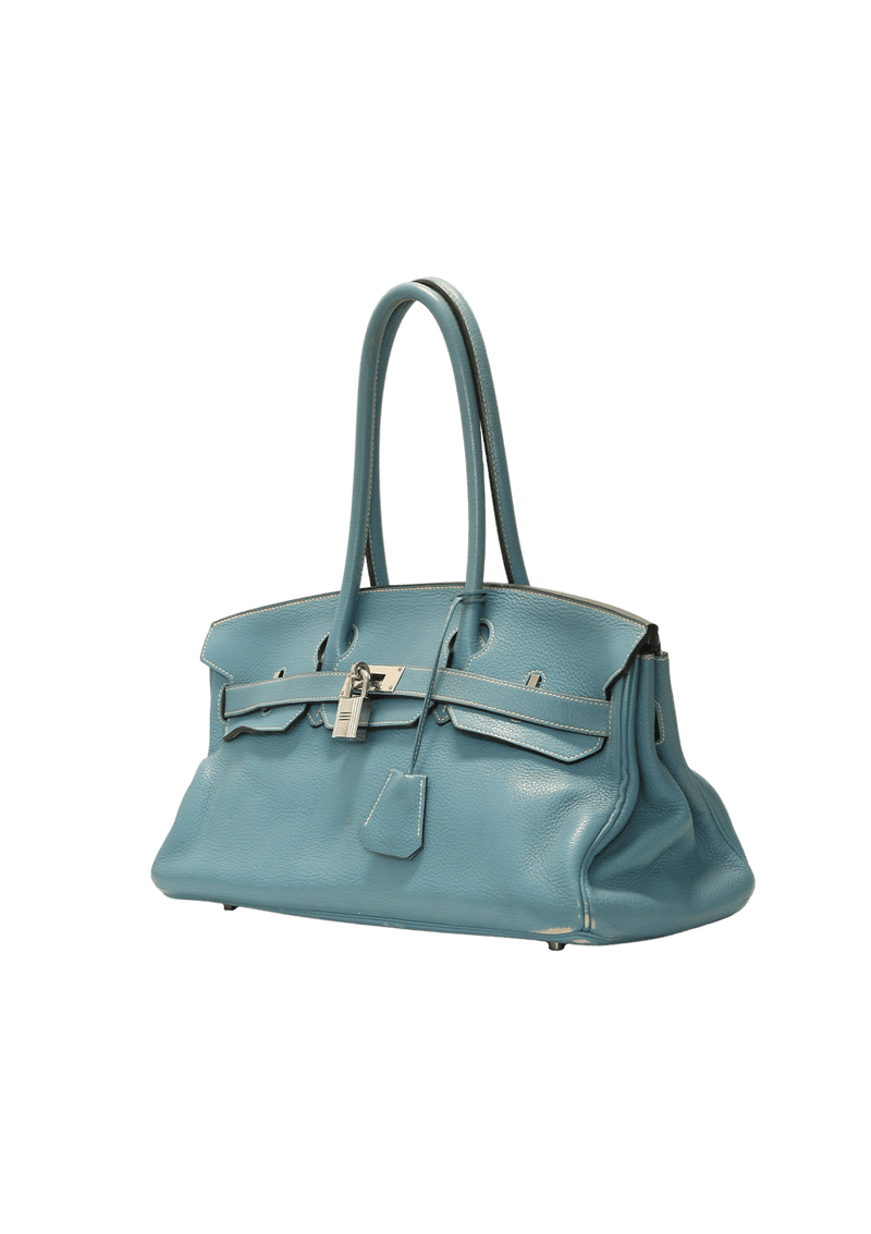 Hermes Birkin JPG Bag Clemence 42 Blue