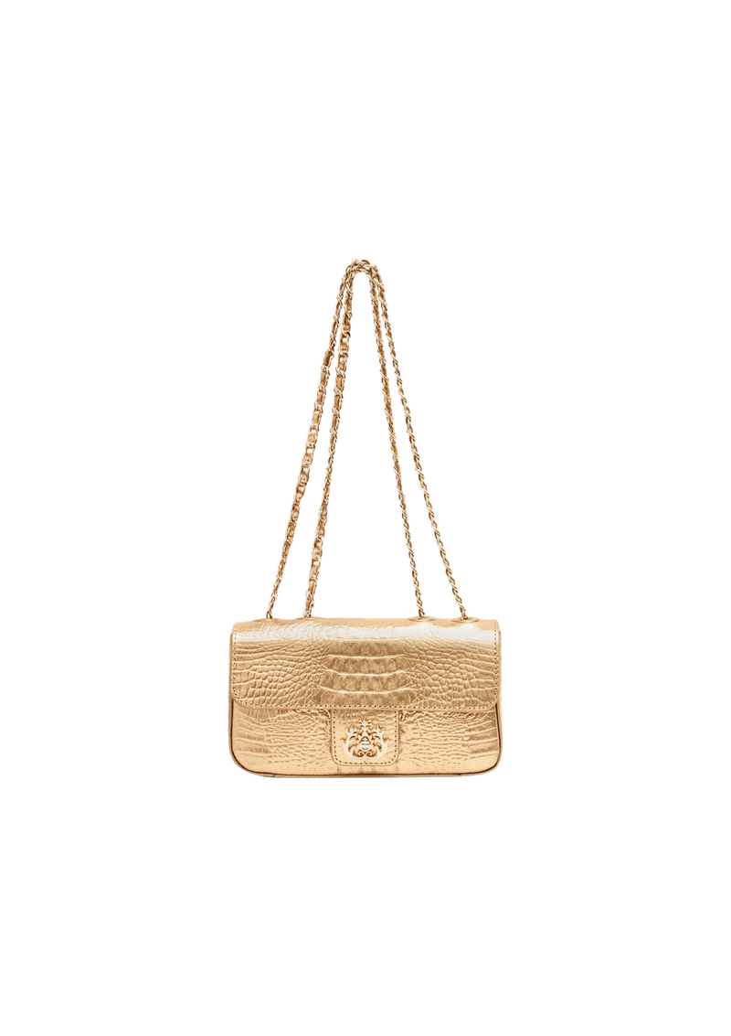 BOLSA ANNE EM COURO NATURAL