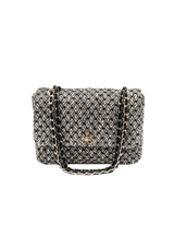 BOLSA CLASSICA EM TWEED