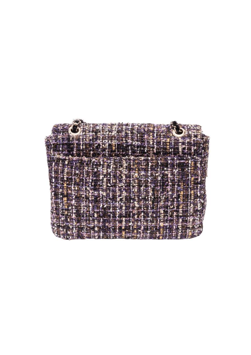 BOLSA CLASSICA EM TWEED