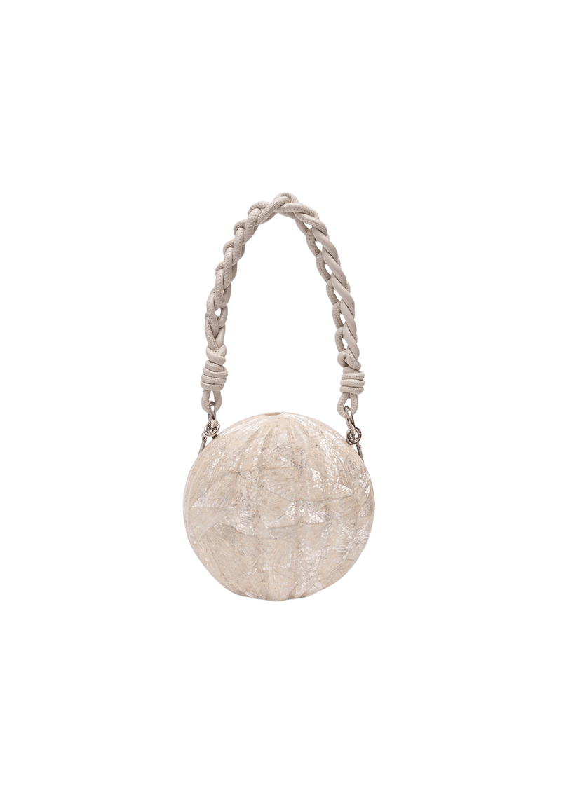 BOLSA CLUTCH MADREPÉROLA ESFERA