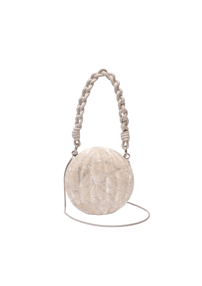 BOLSA CLUTCH MADREPÉROLA ESFERA