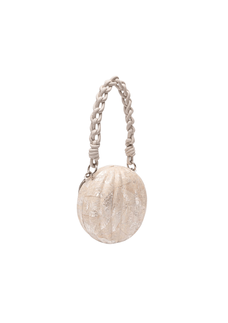 BOLSA CLUTCH MADREPÉROLA ESFERA