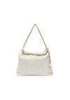 BOLSA DAYSE HOBO EM COURO METALIZADO