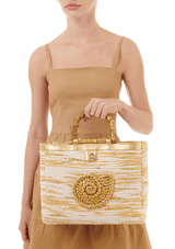 BOLSA MAXI TOTE SHELL EM TEAR