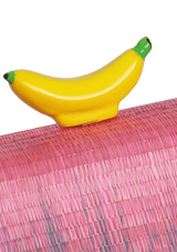 CLUTCH RAFFIA BANANA