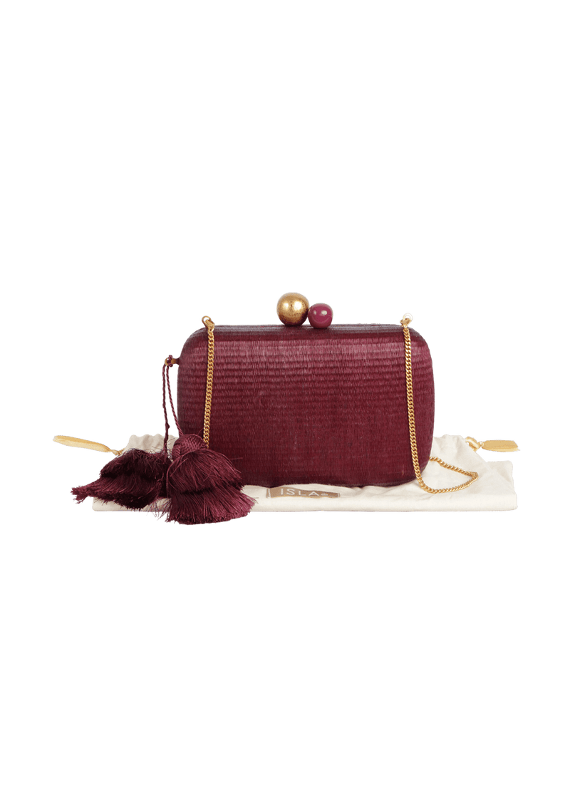 CLUTCH RAFFIA