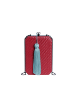 CLUTCH TRESSE COM TASSEL