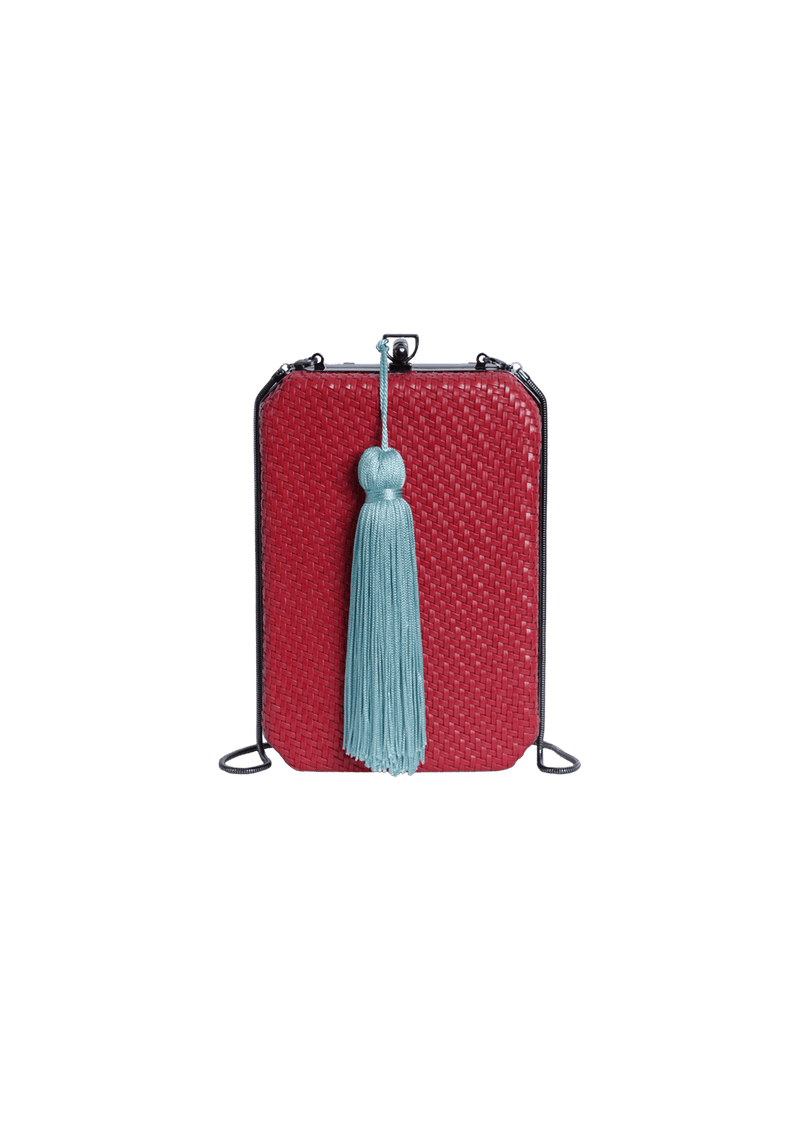 CLUTCH TRESSE COM TASSEL