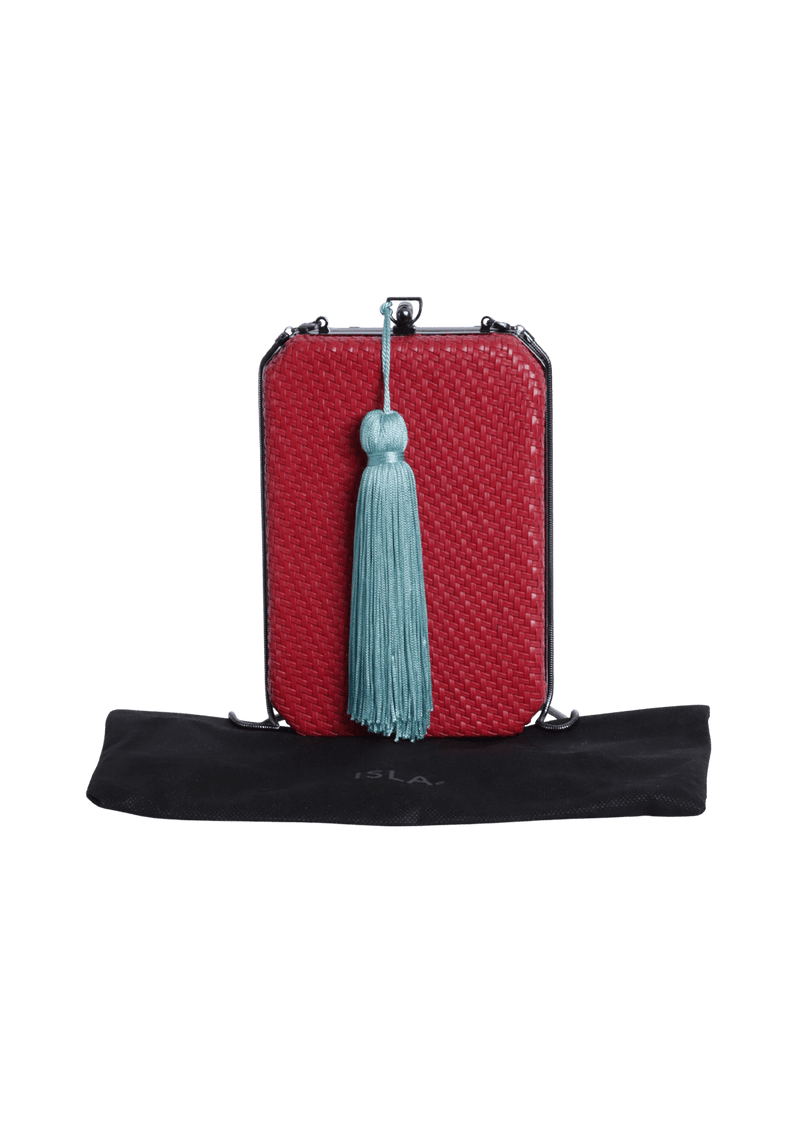 CLUTCH TRESSE COM TASSEL