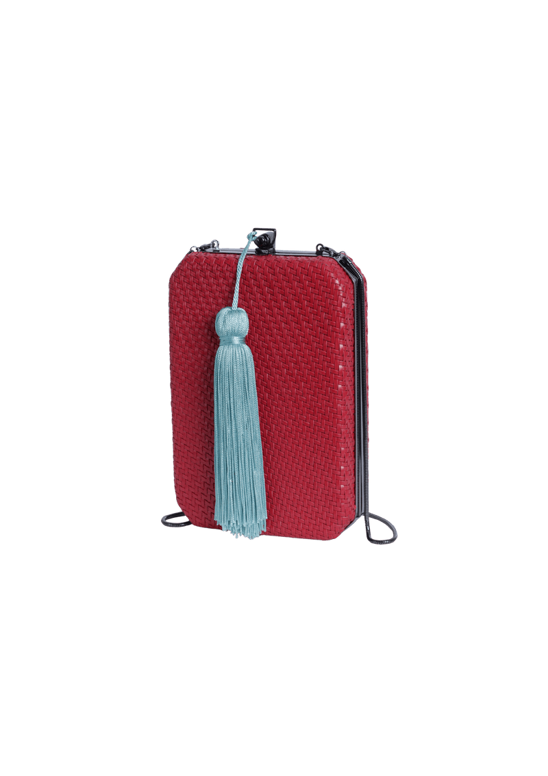 CLUTCH TRESSE COM TASSEL