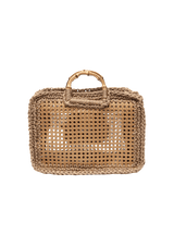 MAXI BOLSA DUNA EM PALHA INDIANA E SISAL REEDITION