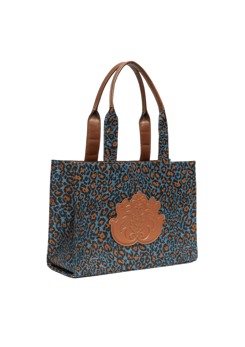 MAXI BOLSA TOTE LEOPARDO